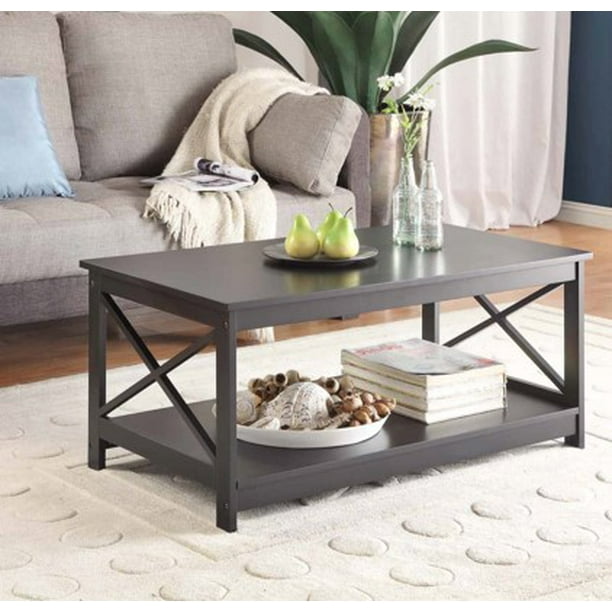 Convenience Concepts Oxford End Table Black Cherry